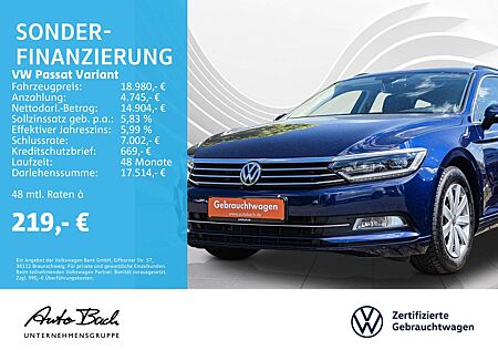 VW Passat Variant Volkswagen 2.0 TDI DSG Navi AHK ACC Rückfahr