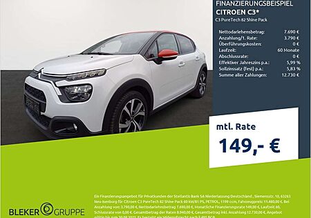 Citroën C3 Citroen PureTech 82 Shine Pack