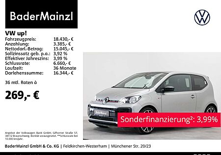 VW Up Volkswagen ! GTI 1.0 TSI Kamera SHZ beats 17" Alu