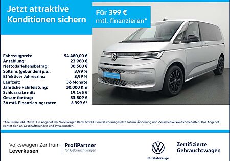 VW T7 Multivan Volkswagen Style 7-SITZER LEDER VIS-A-VIS AH