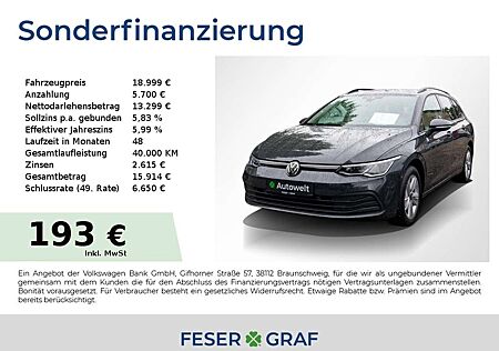 VW Golf Volkswagen Variant 2.0 TDI Life LED / AHK / ACC