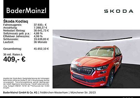 Skoda Kodiaq 2.0 TDI 4x4 DSG Sportline Stdhz Matrix