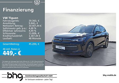VW Tiguan Volkswagen 1.5 eTSI OPF DSG Life