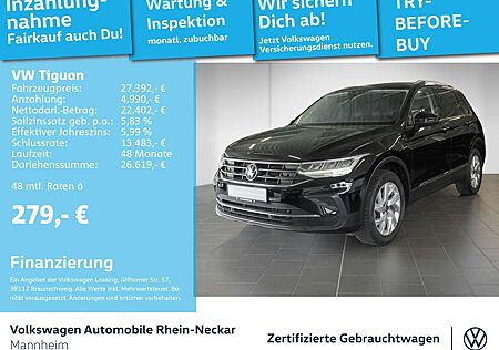 VW Tiguan Volkswagen 2.0 TDI Life 4Motion LED DSG Navi AHK uvm