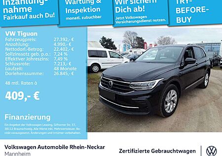 VW Tiguan Volkswagen 2.0 TDI Life 4Motion LED DSG Navi AHK uvm