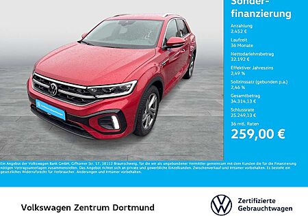 VW T-Roc Volkswagen 2.0 R-LINE 4X4 AHK CAM ACC LM17 NAVI