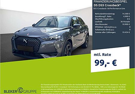 DS Automobiles DS 3 Crossback Crossback 130 Performance Line