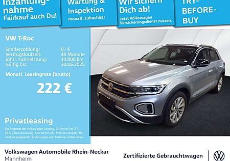 VW T-Roc Volkswagen 1.5 TSI Style DSG AHK Navi LED-Plus PDC uv
