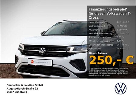 VW T-Cross Volkswagen GOAL 1.0 l TSI OPF 70 kW (95 PS) 5-Gang