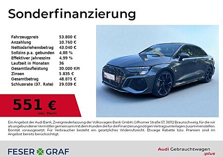 Audi RS3 Limousine TFSI quattro S tronic RS-AGA/B&O/Matrix/