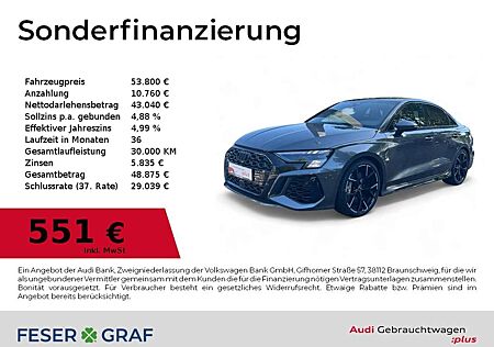 Audi RS3 Limousine TFSI RS-AGA/B&O/Matrix/Keramik/Cam