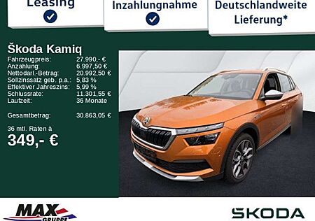 Skoda Kamiq Scoutline 1.5TSI 110kW AHK*KESSY*LED*