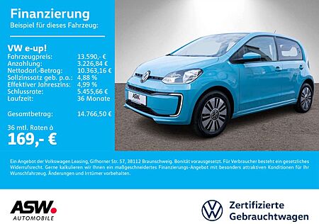 VW Up Volkswagen ! e-! move ! Klima RFK PDC SHZ CCS Maps&More