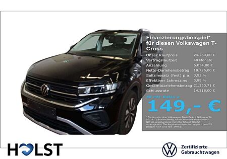 VW T-Cross Volkswagen 1.0TSI GOAL RüFaKa GJR AHK LED ACC LightAssist