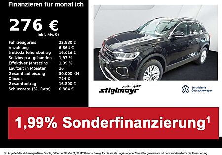 VW T-Roc Volkswagen Life 1.0 TSI LED+NAVI+SITZHZG