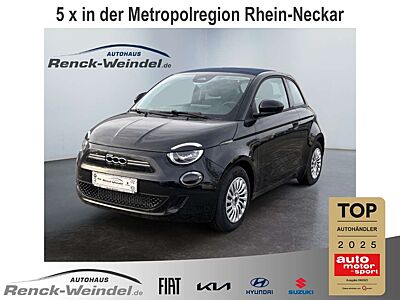 Fiat 500e Klimaautom Fahrerprofil DAB Ambiente Beleuchtung