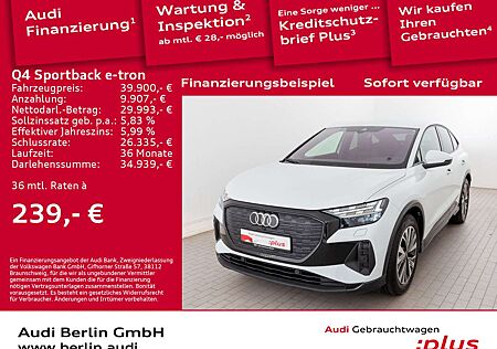 Audi Q4 e-tron Q4 Sportback 50 e-tron qu. RFK PDC MATRIX NAVI