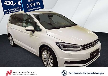 VW Touran Volkswagen 2.0 TDI DSG HIGHLINE LED+NAVI+AHK+ACC+7SI