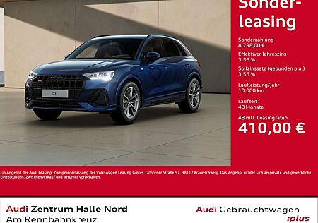 Audi Q3 S line 40 TFSI quattro S tronic