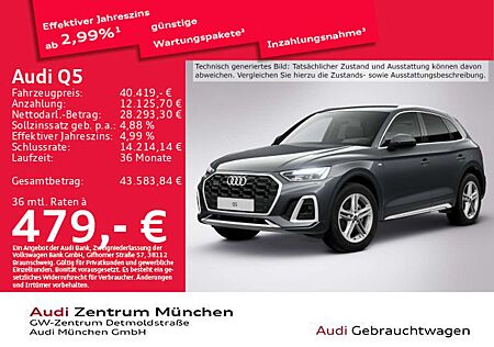 Audi Q5 40 TDI qu. S tronic 2x S line AHK/Virtual+/Ka