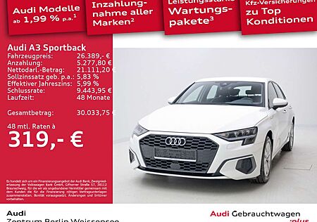 Audi A3 40 TFSI e S-TRO**LED*NAVI*GRA*PDC**