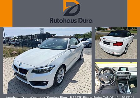 BMW 218i 218 Cabrio Advantage Navi+Led+Shz+Pdc