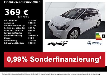 VW ID.3 Volkswagen Pro 62-kWh+ACC+KAMERA+LED+NAVI