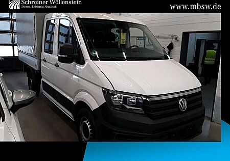 VW Crafter Volkswagen 35 DoKa Pritsche+Plane L3 AHK2,8t*Klima