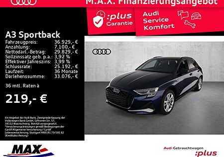 Audi A3 35 TFSI ADVANCED LED+SONOS+HUD+RFK+