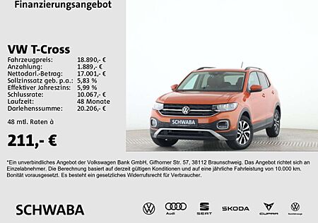 VW T-Cross Volkswagen ACTIVE 1.0 TSI *ACC*NAVI*LANE*16''*