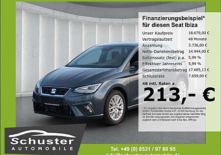 Seat Ibiza FR 1.0TSI*LED ACC R-Kam digCockp Navi SHZ