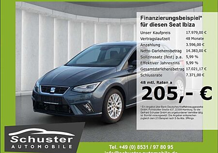 Seat Ibiza FR 1.0TSI*LED ACC R-Kam digCockp Navi SHZ