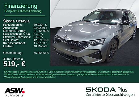 Skoda Octavia RS Combi 2.0TSI DSG LED Nav HUD PANO AHK