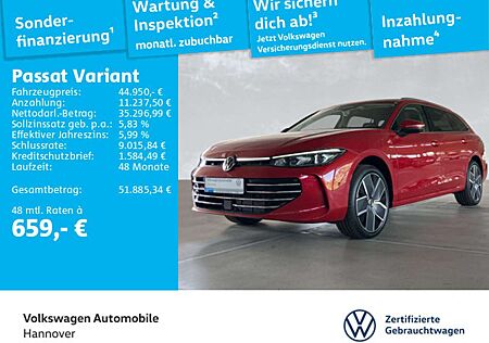 VW Passat Variant Volkswagen Elegance 1.5 TSI DSG eHybrid AHK