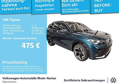 VW Tiguan Volkswagen 1.5 eTSI R-Line DSG GAR 2030 Navi AHK Sta