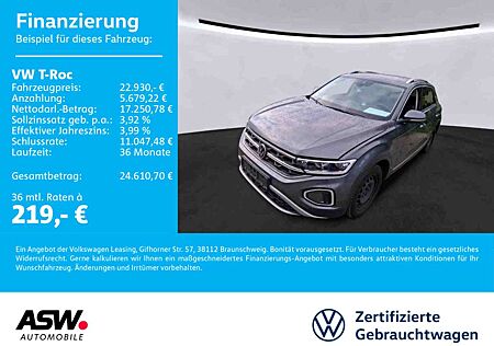 VW T-Roc Volkswagen Style 1.5 TSI LED Navi RFK ACC SHZ