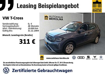 VW T-Cross Volkswagen 1.0 TSI Life DSG *IQ.DRIVE*App-Connect*