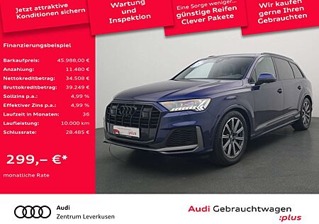 Audi Q7 e quattro S line PANO BOSE AHK LEDER SHZ N