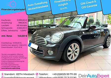 Mini Cooper Cabrio *Xenon*SHZG*Leder*NAVI*Bluetooth*Windschutz*u.v.m.