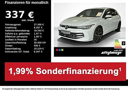 VW Golf Volkswagen VIII EDITION 50 1.5 TSI ACC+KAMERA+LED+NAVI