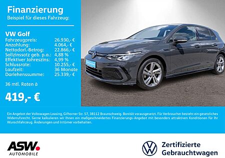 VW Golf Volkswagen R-Line 2.0TDI DSG LED Navi RFK ACC SHZ AHK