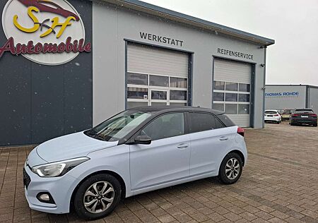Hyundai i20 blue 1.2 Trend, Alufegen
