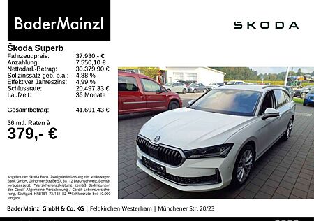 Skoda Superb Combi 1.5 TSI DSG SHZ ACC Matrix AHK 360°