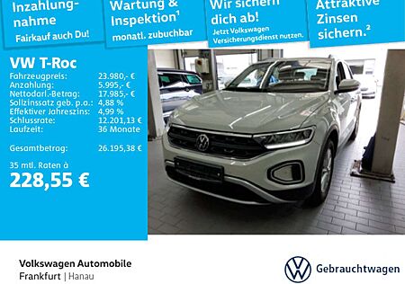 VW T-Roc Volkswagen 1.5 TSI DSG Life Navi LED DAB+ FrontAssist