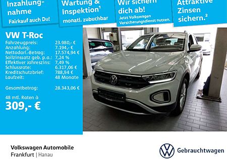 VW T-Roc Volkswagen 1.5 TSI DSG Life Navi LED DAB+ FrontAssist