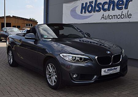 BMW 218 i Cabrio AdvantageNavi,Volleder,Parks,V&H,,,,