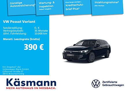 VW Passat Variant Volkswagen Elegance 1.5 eHybrid AHK HUD 360