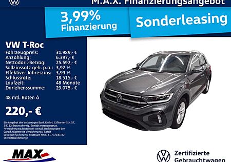 VW T-Roc Volkswagen 1.5 TSI DSG R-LINE LED+PANO+KAMERA+ALU