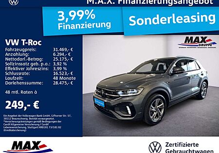 VW T-Roc Volkswagen 1.5 TSI DSG R-LINE LED+PANO+KAMERA+ALU
