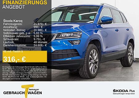 Skoda Karoq 2.0 TDI DSG CLEVER LED NAVI SITZHZ L17 AHK